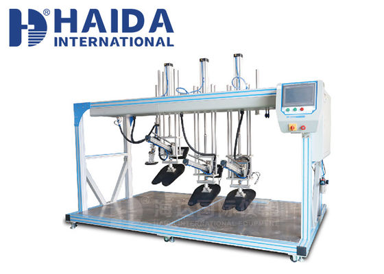 良い値段 PLCの家具の試験装置3の座席ソファーの耐久性のテスターの多位置の負荷検出 オンライン