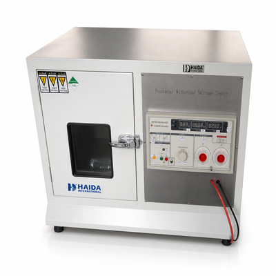 良い値段 HAIDA フットウェア 耐電圧試験機 靴底絶縁電圧試験機 ISO 20345 靴試験装置 オンライン