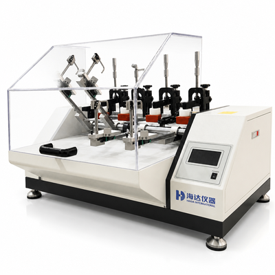 良い値段 HAIDA 完成したシューズフレキシングテスト機 SATRA TM92 シューズフレキシング抵抗テストマシン 4 ステーション LCDカウンター シューズテスト機器 オンライン